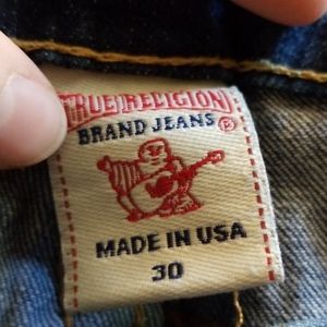 True Religion Johhny straight leg